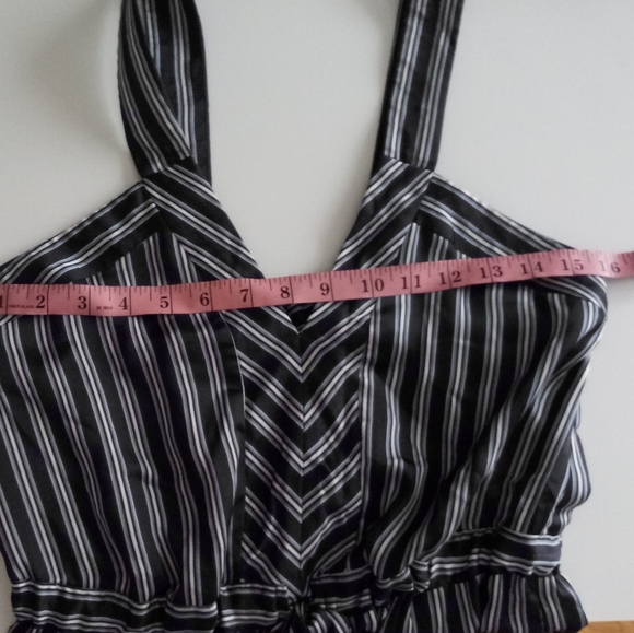 Greylin Amber Stripe Culotte Sleeveless Jumpsuit Size XS - Picture 11 of 14